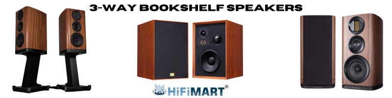 3 Way Bookshelf Speakers