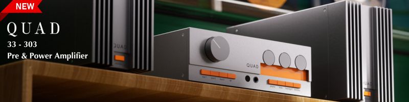 QUAD 33-303 Pre & Power Amplifier